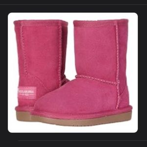 Koolaburra by UGG Baby Girls Koola Short Boot in Raspberry Rose, Size 5, NIB